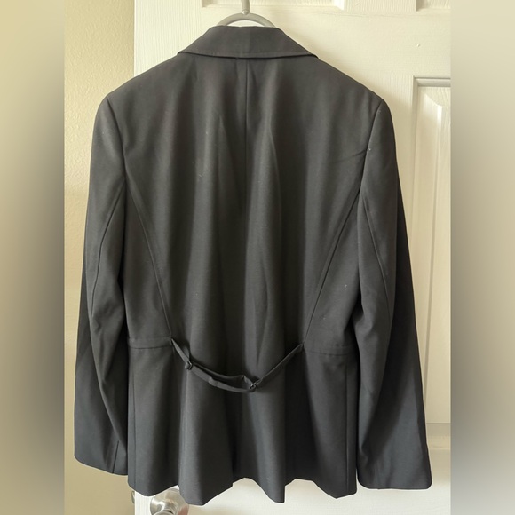 Ann Taylor jacket/blazer, 6, black, four snap front, lined NWOT - Picture 4 of 7